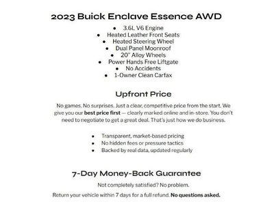 2023 Buick Enclave AWD 4dr Essence
