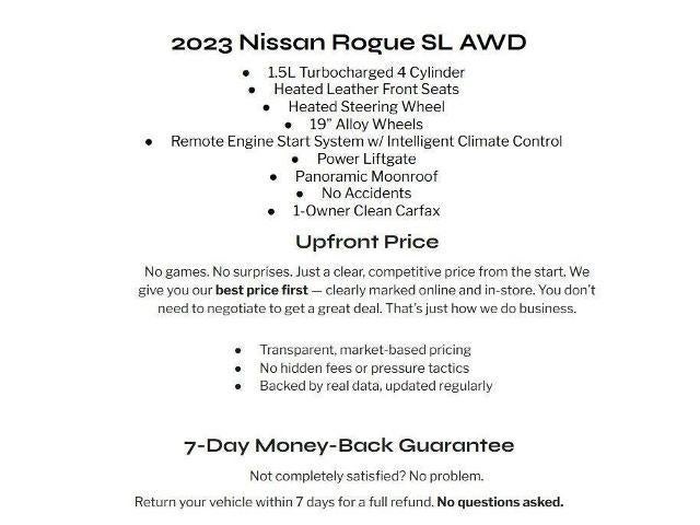 2023 Nissan Rogue AWD SL
