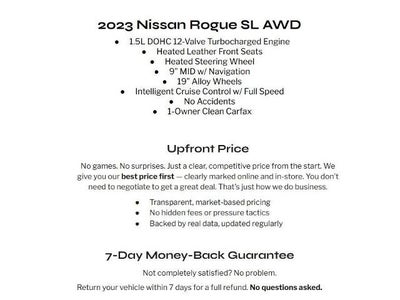 2023 Nissan Rogue AWD SL