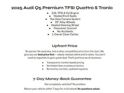 2025 Audi Q5 Premium 2.0 TFSI quattro