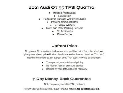 2021 Audi Q7 Premium Plus 55 TFSI quattro