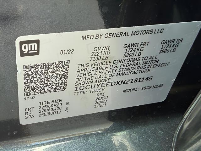 2022 Chevrolet Silverado 1500 LTD 4WD Crew Cab 147 RST