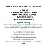 2022 Chevrolet Tahoe 4WD 4dr High Country