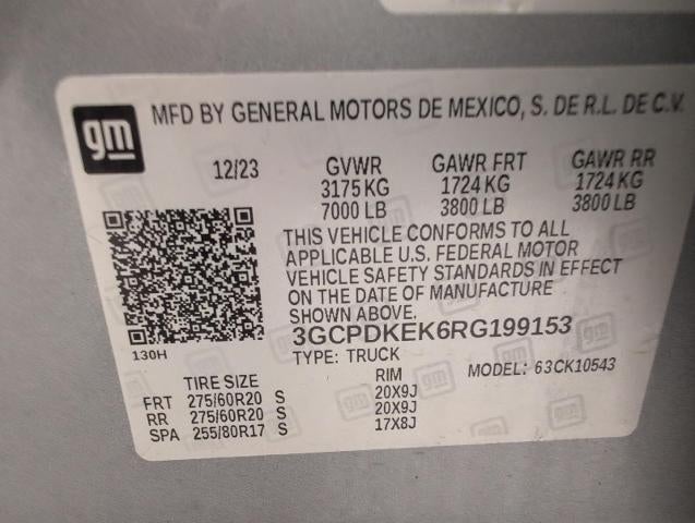 2024 Chevrolet Silverado 1500 LT