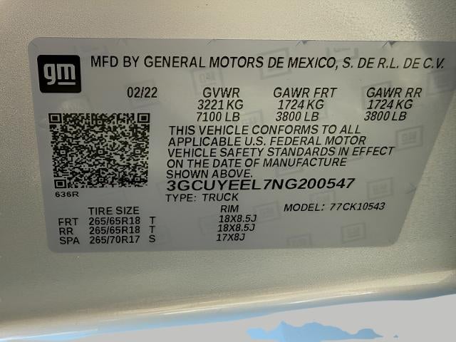 2022 Chevrolet Silverado 1500 LTD 4WD Crew Cab 147 RST