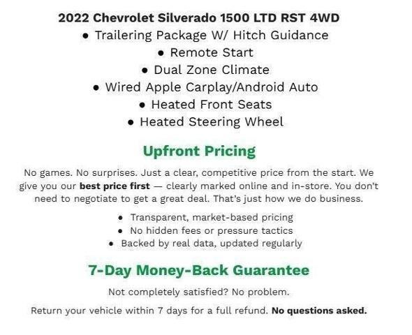 2022 Chevrolet Silverado 1500 LTD 4WD Crew Cab 147 RST