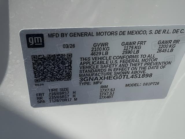 2026 Chevrolet Equinox FWD 4dr LT w/1LT