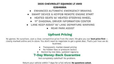 2025 Chevrolet Equinox AWD 4dr LT w/2LT