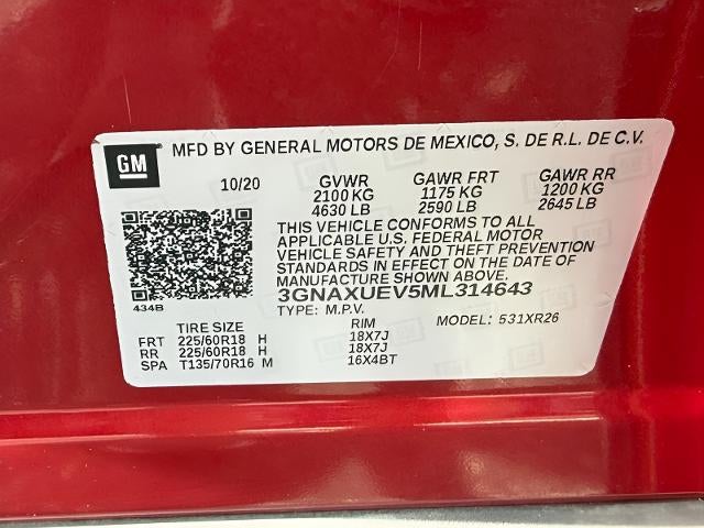 2021 Chevrolet Equinox AWD 4dr LT w/1LT