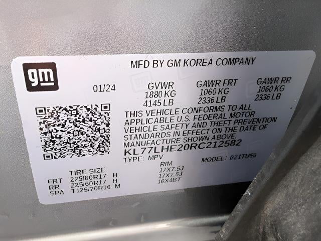 2024 Chevrolet Trax FWD 4dr LT