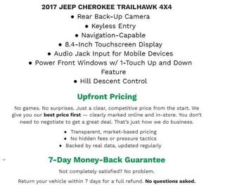 2017 Jeep Cherokee Trailhawk 4x4