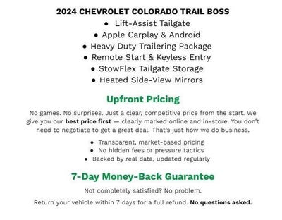 2024 Chevrolet Colorado 4WD Crew Cab Trail Boss