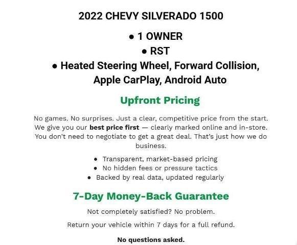 2022 Chevrolet Silverado 1500 4WD Crew Cab 147 RST