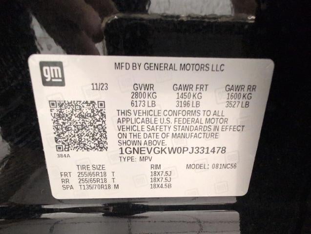 2023 Chevrolet Traverse AWD 4dr LT Cloth w/1LT