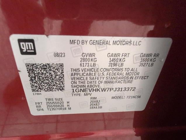 2023 Chevrolet Traverse AWD 4dr LT Leather