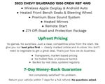 2023 Chevrolet Silverado 1500 4WD Crew Cab 147 RST