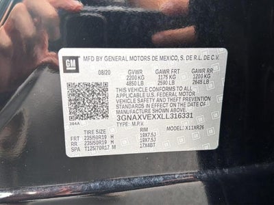 2020 Chevrolet Equinox AWD 4dr LT w/2LT