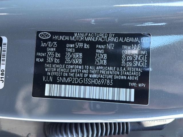 2025 Hyundai Santa Fe Hybrid SEL AWD