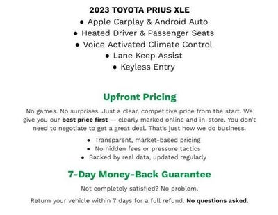 2023 Toyota Prius XLE AWD
