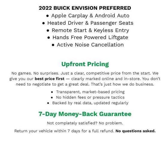2022 Buick Envision FWD 4dr Preferred